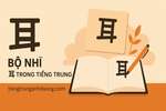 Học 214 bộ thủ tiếng Trung Quốc: Bộ Nhĩ